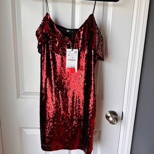 ZARA Sequins Dress